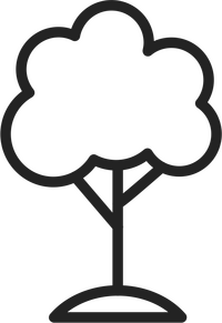 Piktogramm: Laubbaum