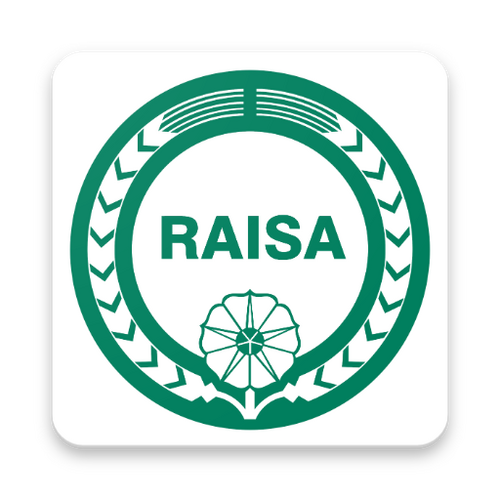 RAISA Logo in Grün